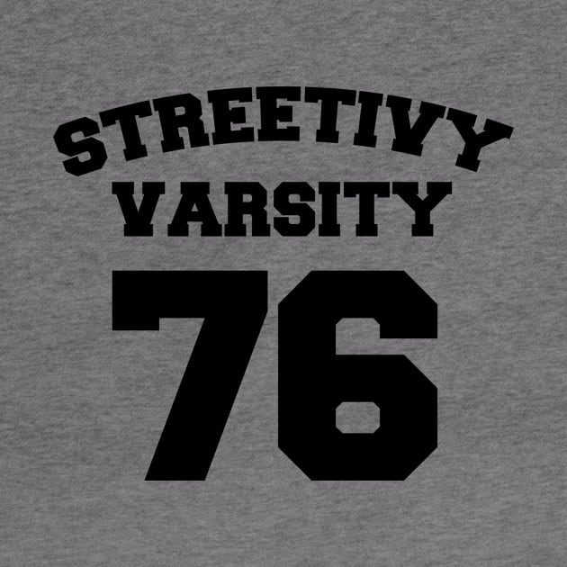 Streetivy Varsity (Black) by Ajiw